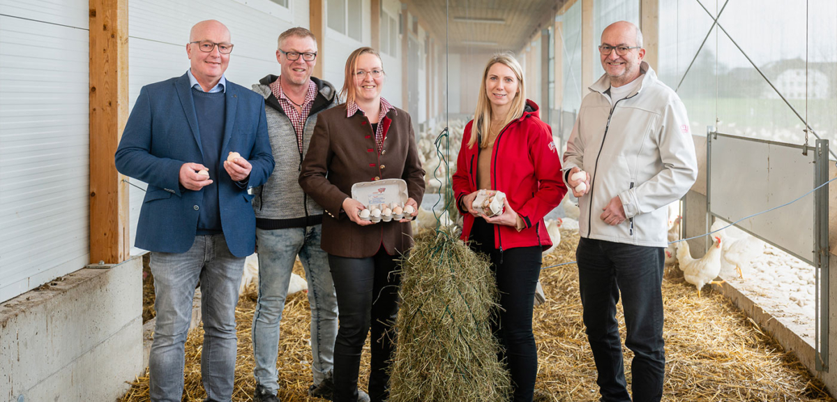 Presse Fieldtrip Bio-Legehennen Ja! Natürlich