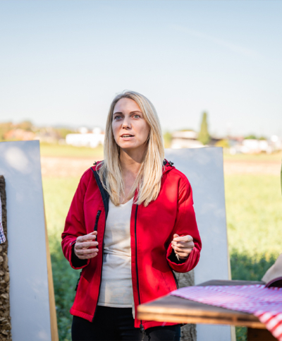 Presse Fieldtrip gesunder Boden Klaudia Atzmüller Ja! Natürlich