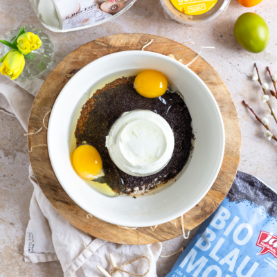 Mohnbrot mit Ei Curry Hummus Simone Kemptner