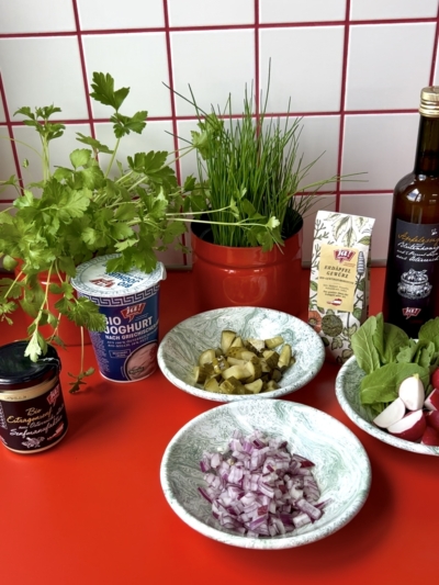 Crunchy Kartoffel Salat Rezept Karma Food
