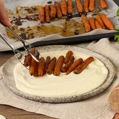 Geröstete Karotten mit Feta Rezept Step 4 - Ja! Natürlich