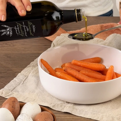 Geröstete Karotten mit Feta Rezept Step 1 - Ja! Natürlich