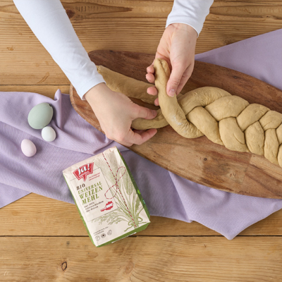 veganer Osterzopf Rezept Step 3 - Ja! Natürlich