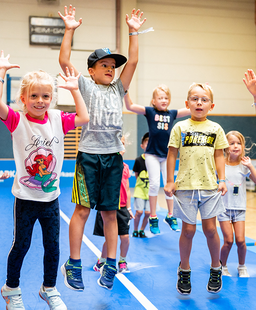 Ja! Natürlich bei den Bewegte Kids
