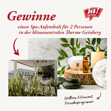 Gewinne einen Spa-Aufenthalt für 2 Personen in der klimaneutralen Therme Geinberg.
