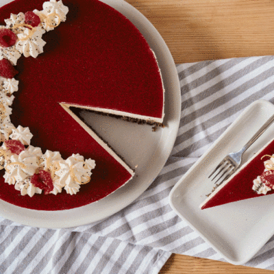 Rezept Himbeer-Mohn-Torte von Ja! Natürlich