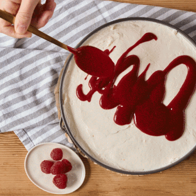 Rezept Himbeer-Mohn-Torte von Ja! Natürlich