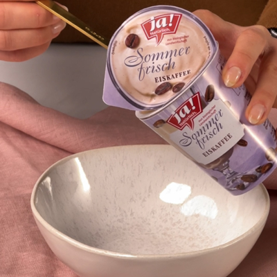 Kaffee-Joghurt-Dessert Rezept Step 1 - Ja! Natürlich
