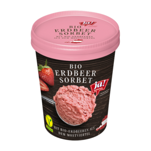 Bio-Erdbeersorbet