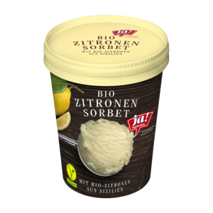 Bio-Zitronensorbet