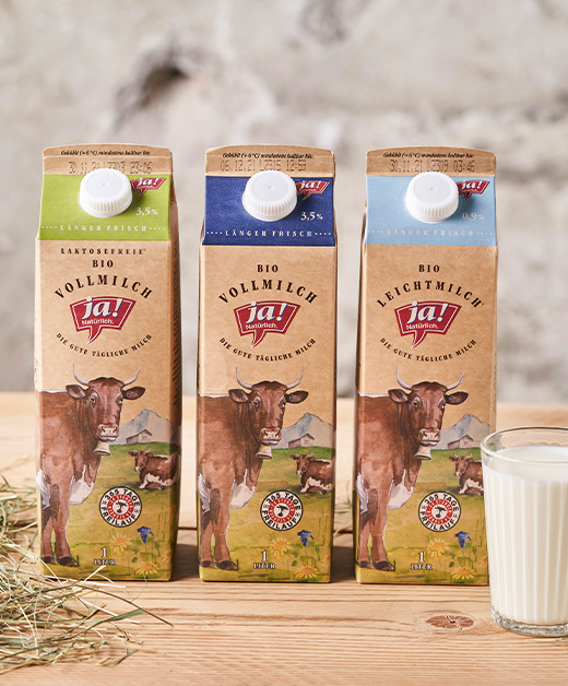 Milchprodukte Range - Ja! Natürlich