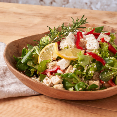 Glückssalat mit Buchweizen und Tofu Rezept Step 5 - Ja! Natürlich