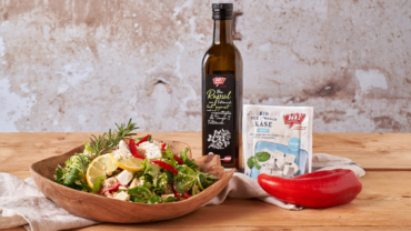 Glückssalat mit Buchweizen und Tofu