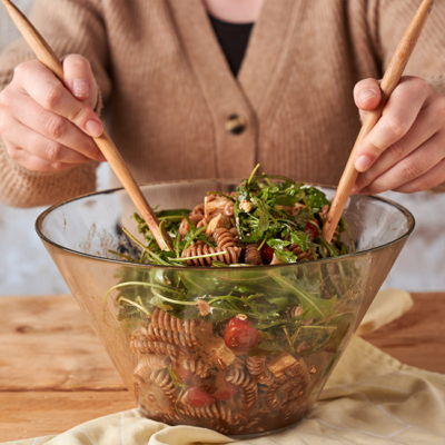 Nudelsalat mit Schafmischkäse Rezept Step 4 - Ja! Natürlich