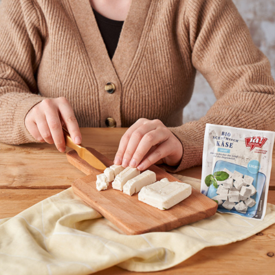 Nudelsalat mit Schafmischkäse Rezept Step 2 - Ja! Natürlich
