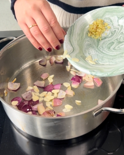 Karma Food Rezept Linsen Rhabarber Dal