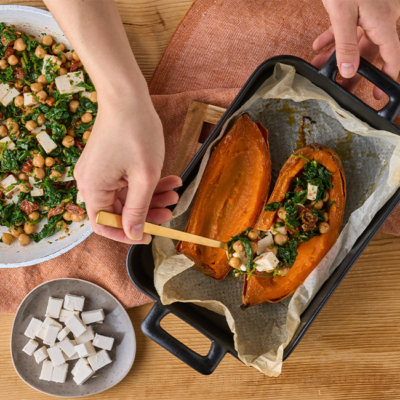 Gefüllte Süßkartoffel Rezept Step 3 - Ja! Natürlich