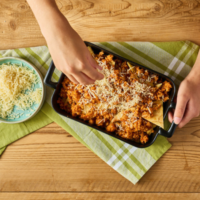 Nachos mit Chili sin Carne Rezept Step 6 - Ja! Natürlich