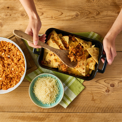 Nachos mit Chili sin Carne Rezept Step 5 - Ja! Natürlich