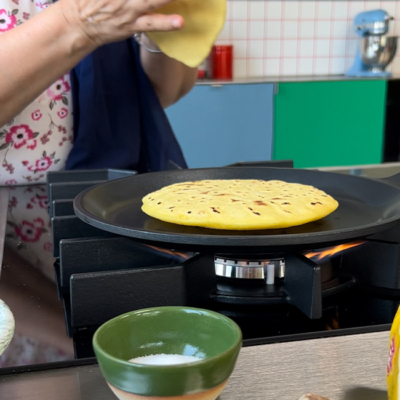 Indische Mais Fladen Rotis Rezept Step 3 - Ja! Natürlich