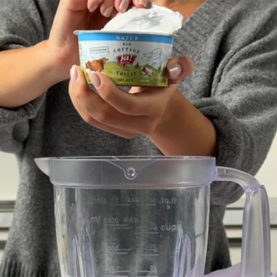 Cottage Cheese Eis Rezept Step 2 - Ja! Natürlich