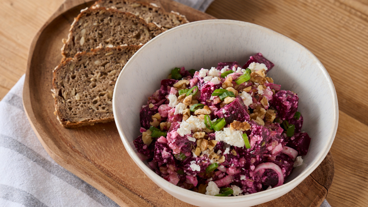 Rote Rüben Salat mit Feta | Rezept – Ja! Natürlich