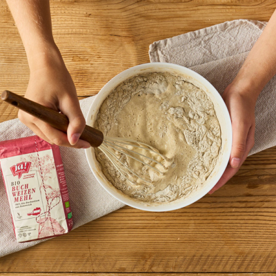 Süße Buchweizencreps Rezept Step 2 - Ja! Natürlich