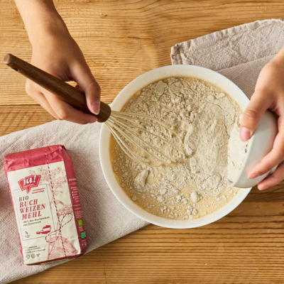 Süße Buchweizencreps Rezept Step 1 - Ja! Natürlich