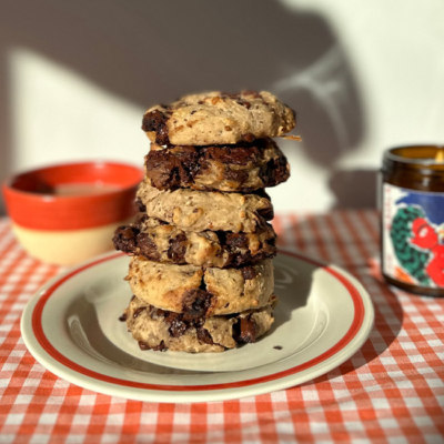 Vegane Maroni-Schokoladen-Cookies Rezept Step 4 - Ja! Natürlich
