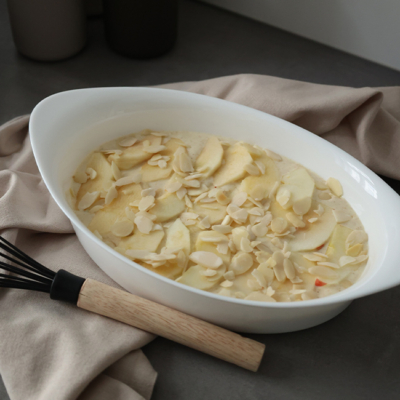 Apfel-Topfen-Grieß-Auflauf Rezept Step 5 - Ja! Natürlich