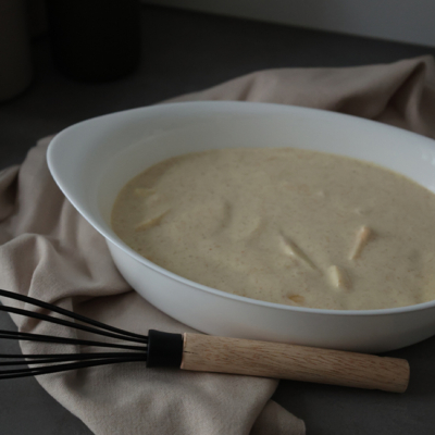 Apfel-Topfen-Grieß-Auflauf Rezept Step 4 - Ja! Natürlich