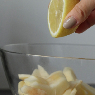 Apfel-Topfen-Grieß-Auflauf Rezept Step 3 - Ja! Natürlich