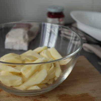 Apfel-Topfen-Grieß-Auflauf Rezept Step 2 - Ja! Natürlich