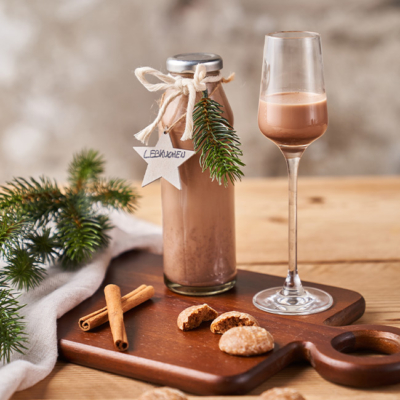 Lebkuchen-Nougat-Likör Rezept Step 8 - Ja! Natürlich