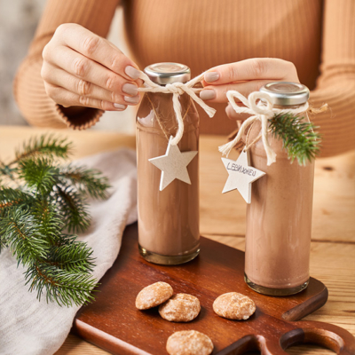 Lebkuchen-Nougat-Likör Rezept Step 7 - Ja! Natürlich