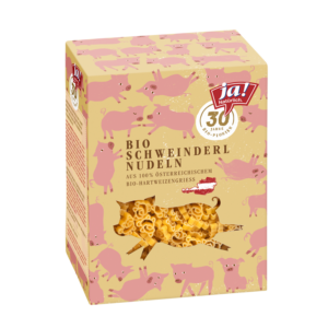 Bio-Schweinderlnudeln