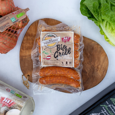Bio-Mini Krainer Hot Dogs von Ja! Natürlich