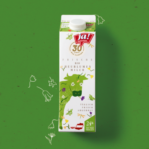 30 Jahre Ja! Natürlich - Bio-Heublumenmilch - Meilenstein: Striktes Anbindeverbot