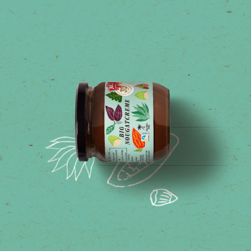 30 Jahre Ja! Natürlich - Bio-Nougatcreme - Meilenstein: 100% Palmölfrei