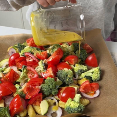 Sheet Pan Gnocchi Rezept Step 4 - Ja! Natürlich