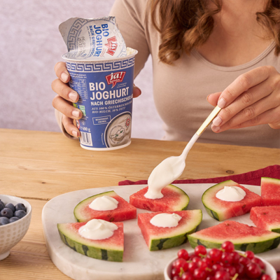 Bio-Wassermelonen Pizza von Ja! Natürlich