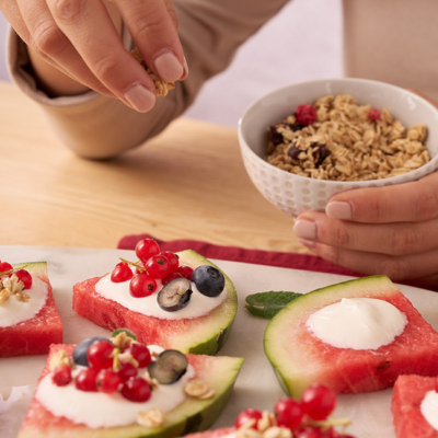 Bio-Wassermelonen Pizza von Ja! Natürlich