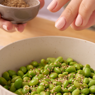 Bio-Edamame von Ja! Natürlich Rezept