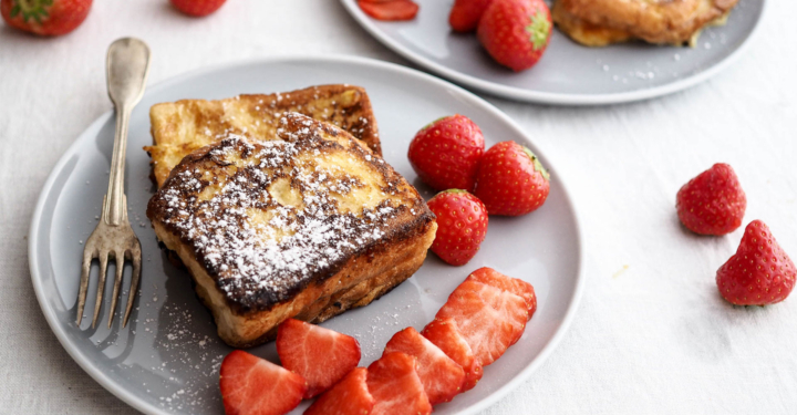 Strawberry-French-Toast „Deluxe“