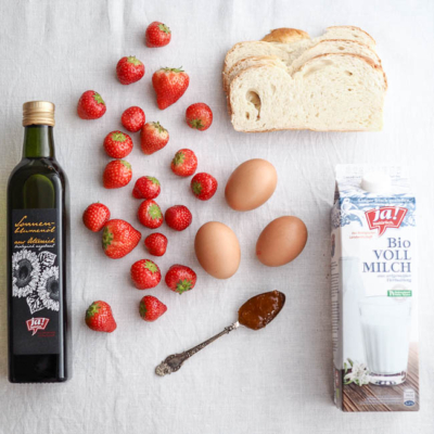 Alle im Rezept genannten Zutaten.