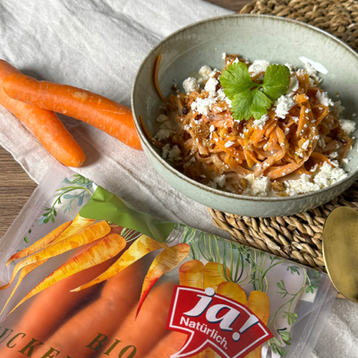 Bio-Zuckerkarotten von Ja! Natürlich