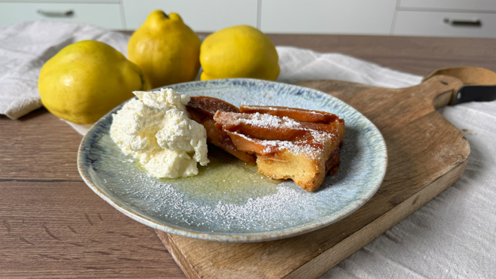 Quitten Tarte Tatin