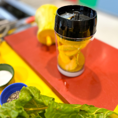 Kürbis Spaghetti Bowl mit Ja! Natürlich Bio-Kürbis