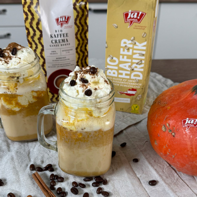 Bio-Pumpkin Spice Latte von Ja! Natürlich