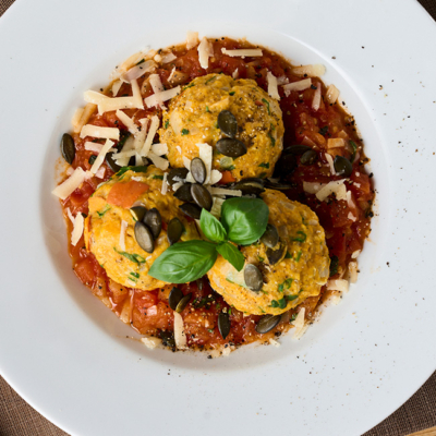 Bio-Kürbisknödel von Ja! Natürlich